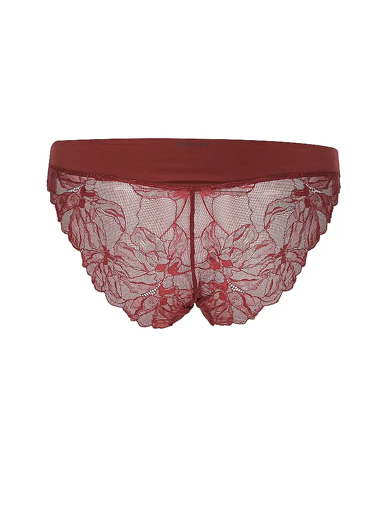 CALVIN KLEIN | Slip red | dunkelrot