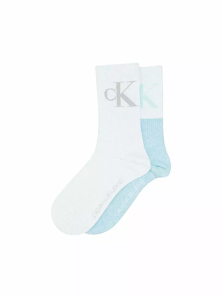 CALVIN KLEIN | Socken 2er Pkg  | blau