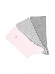 CALVIN KLEIN | Socken 3-er Pkg pink | rosa