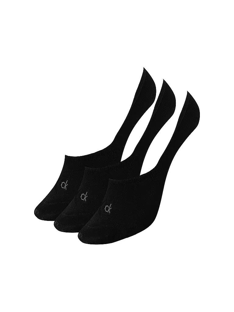 CALVIN KLEIN | Socken 3er Pkg black | schwarz