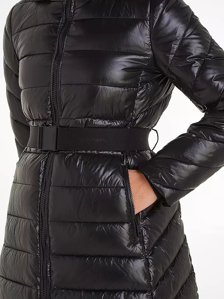 CALVIN KLEIN | Steppmantel  | schwarz