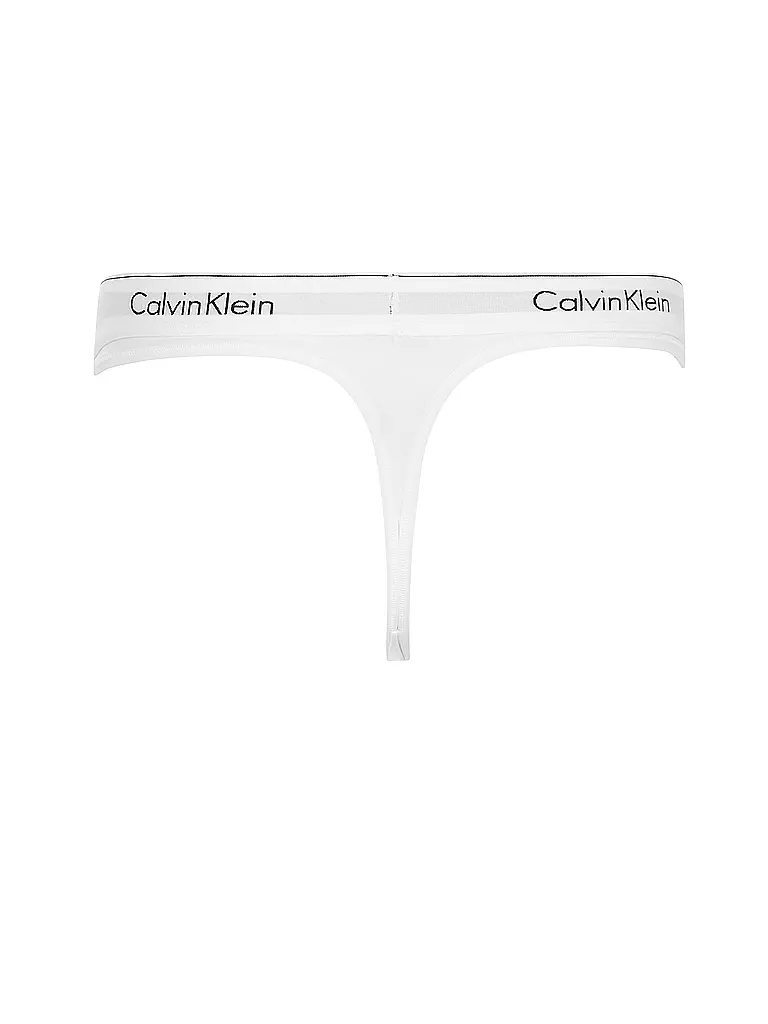 CALVIN KLEIN | String "Modern Cotton" (Weiss) | weiss