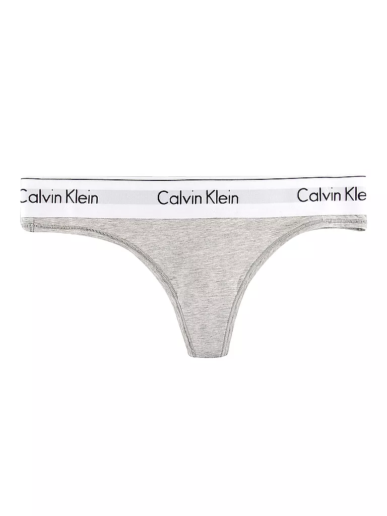 CALVIN KLEIN | String "Modern Cotton" | grau