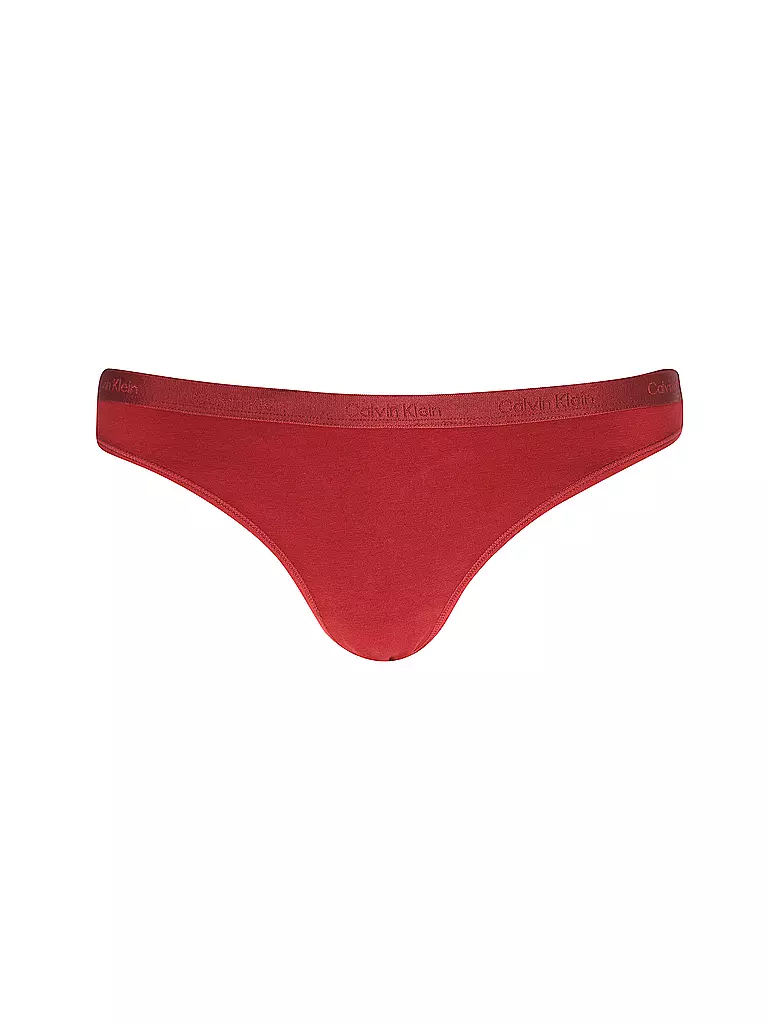 CALVIN KLEIN | String 3er Pkg. Multi | schwarz
