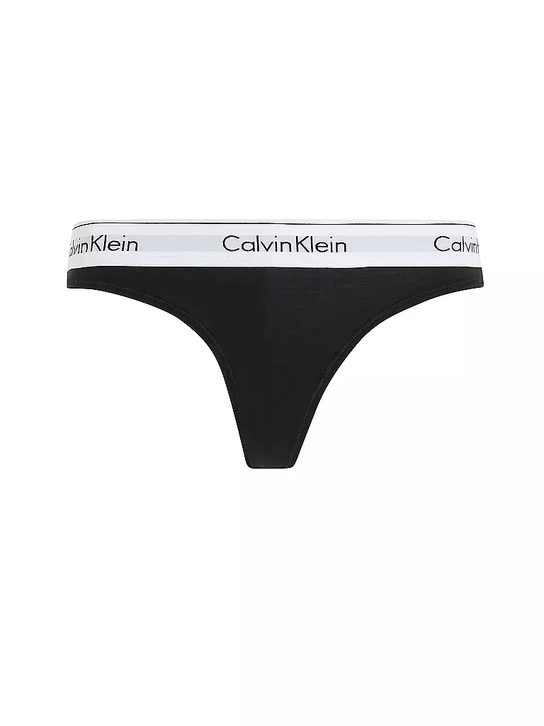 CALVIN KLEIN | String MODERN COTTON black | schwarz