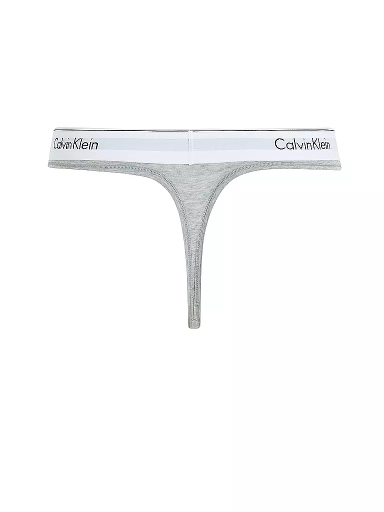 CALVIN KLEIN | String MODERN COTTON grey heather | grau