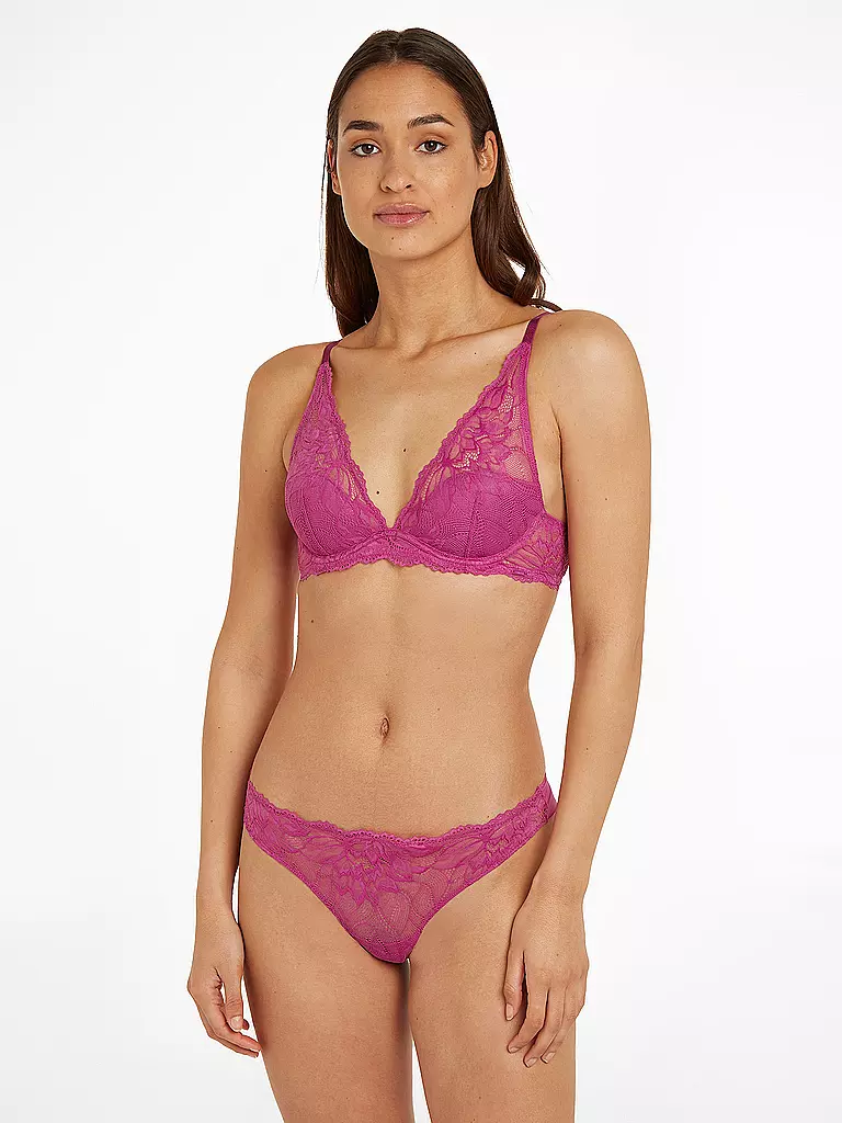 CALVIN KLEIN | String purple  | pink