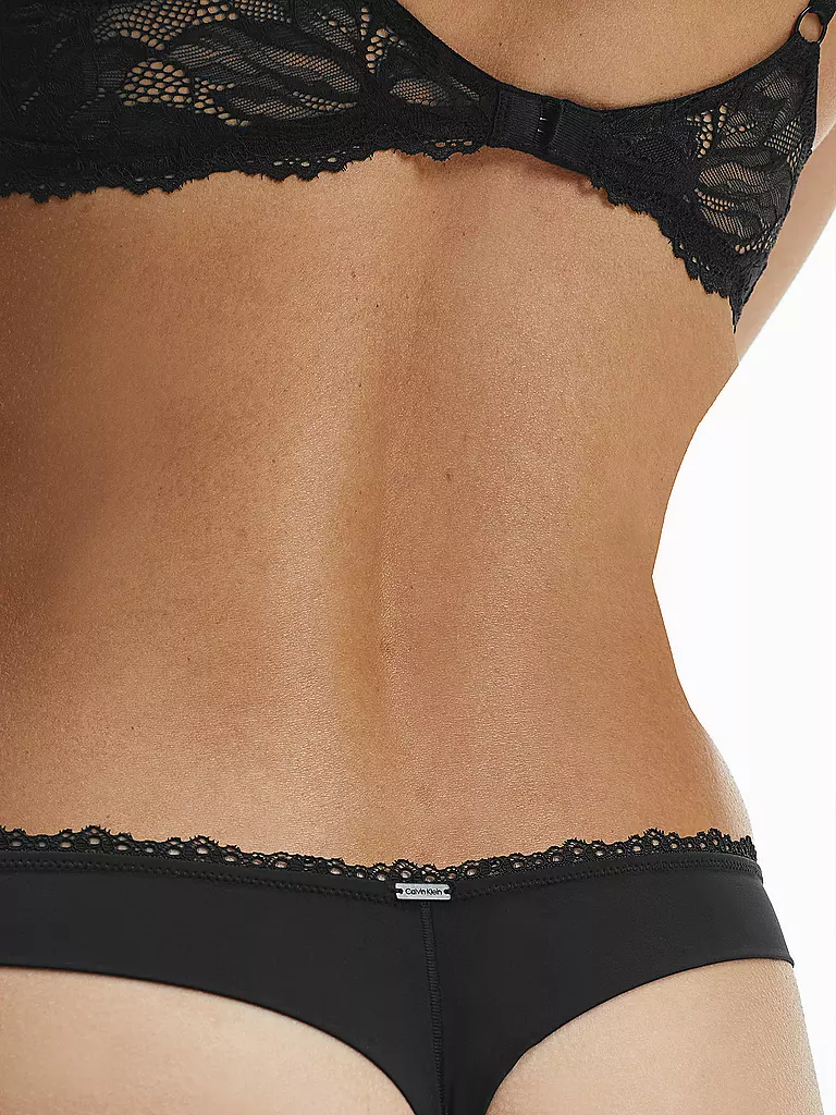 CALVIN KLEIN | String Seductive Comfort | schwarz