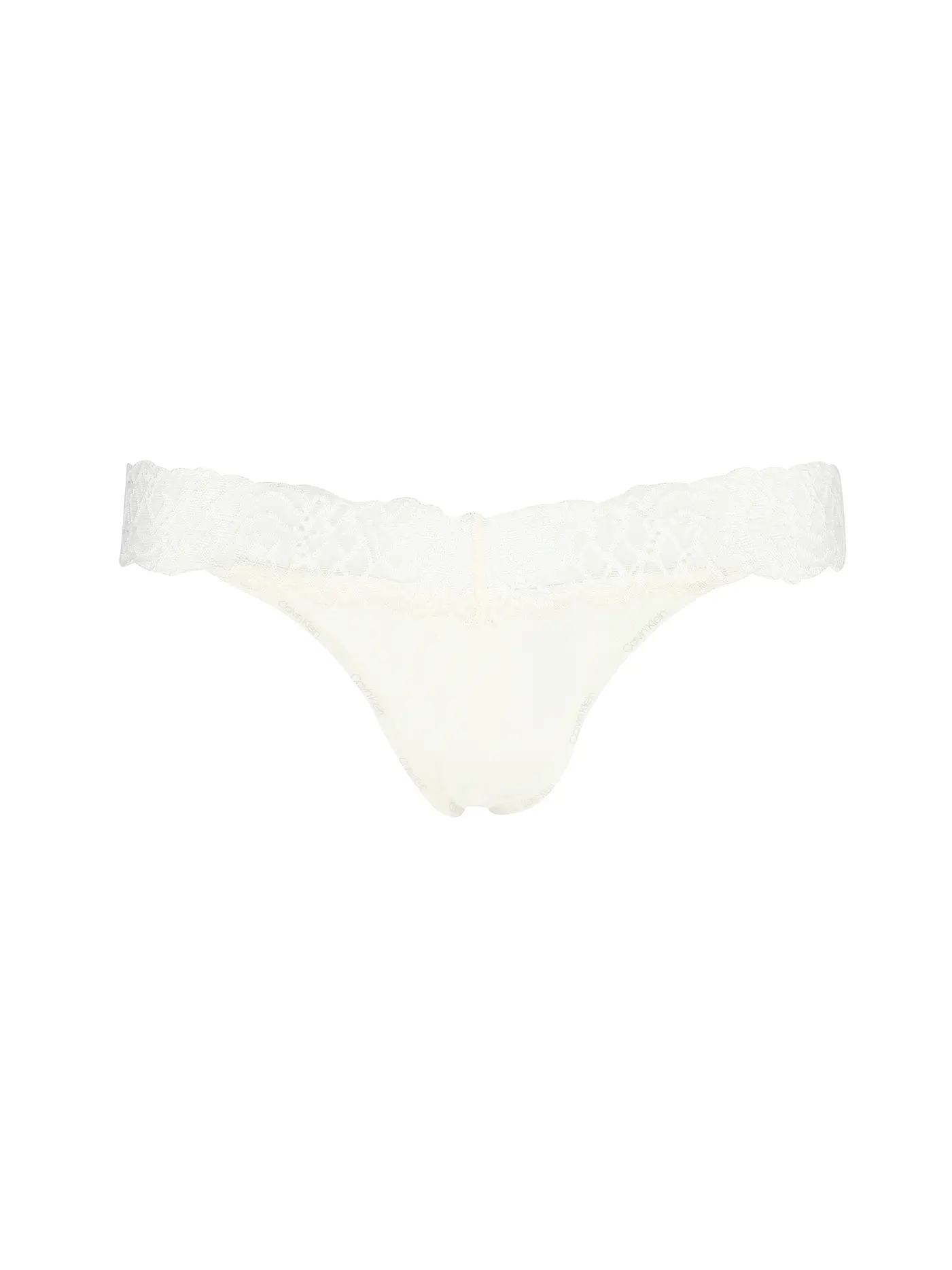 CALVIN KLEIN | String black | creme