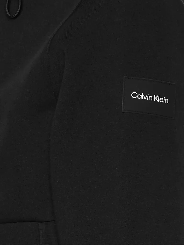 CALVIN KLEIN | Sweatjacke - Hoodie | schwarz