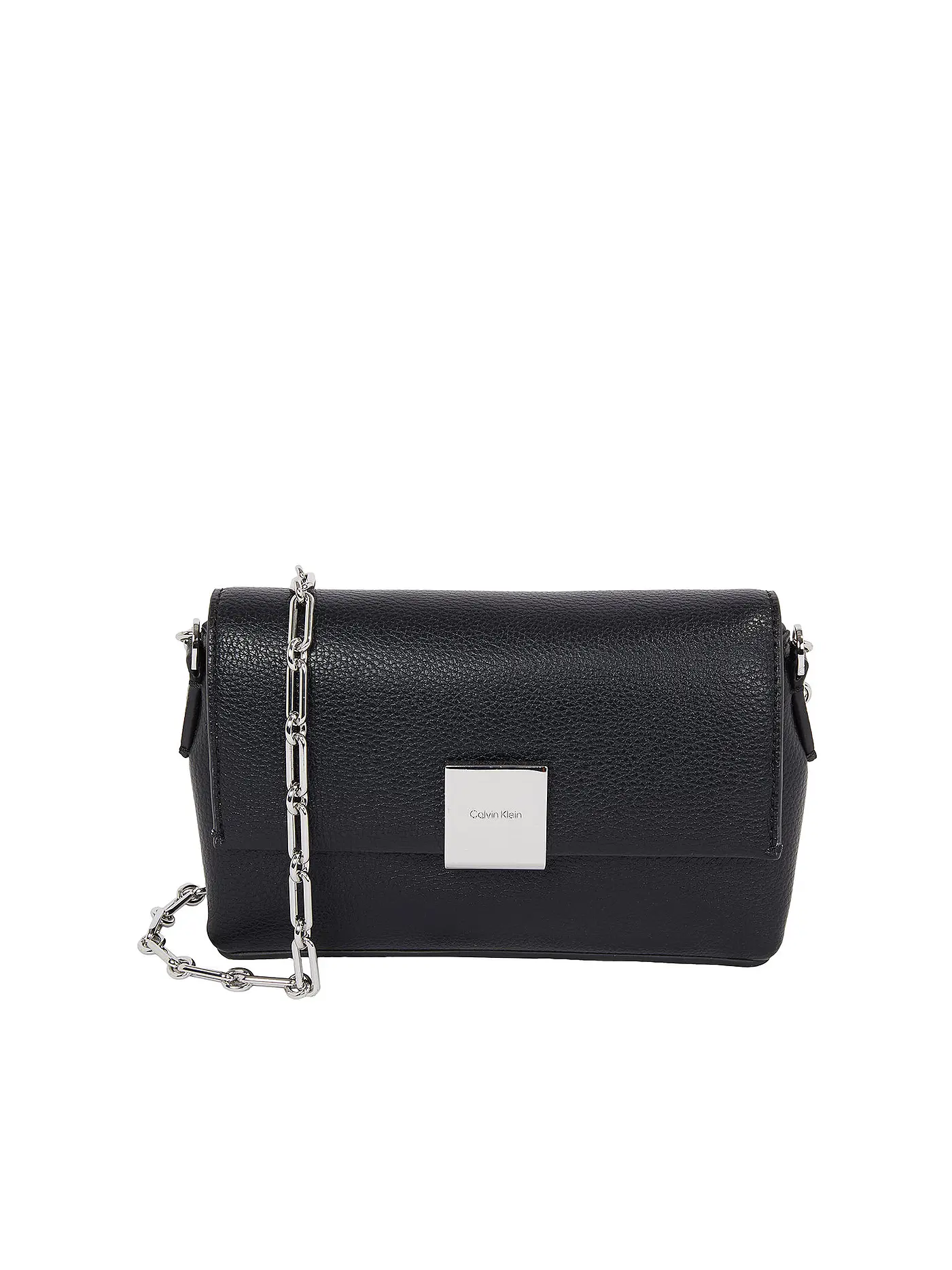 CALVIN KLEIN | Tasche - Mini Bag CK PLAQUE | schwarz
