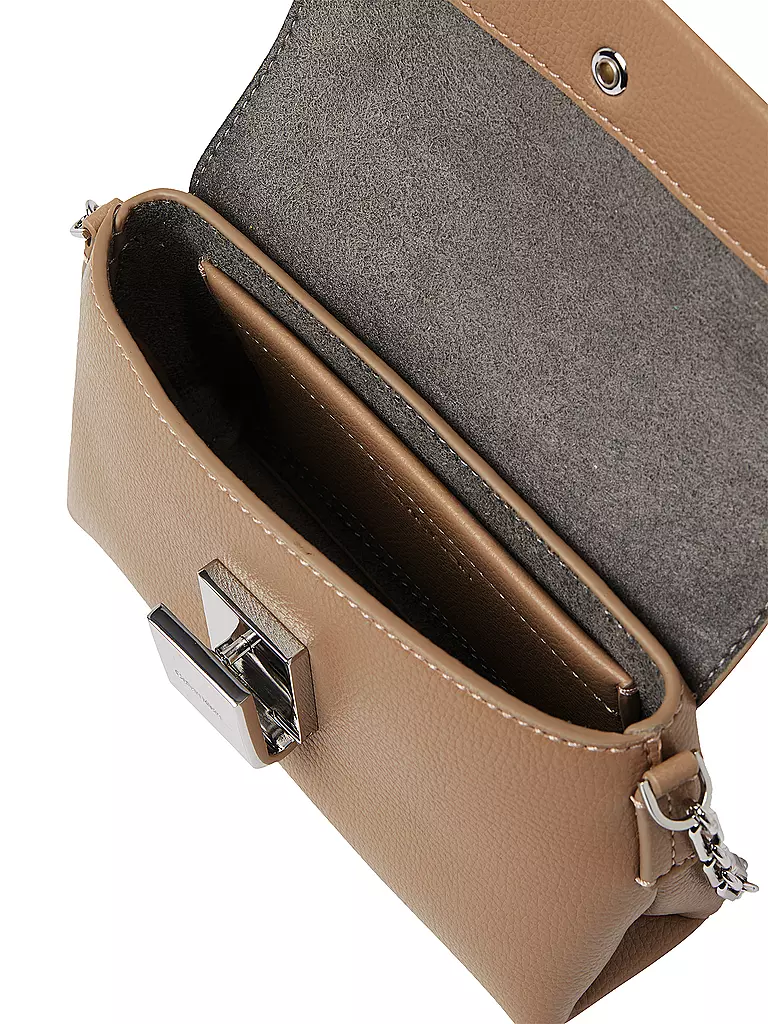 CALVIN KLEIN | Tasche - Mini Bag CK PLAQUE | schwarz