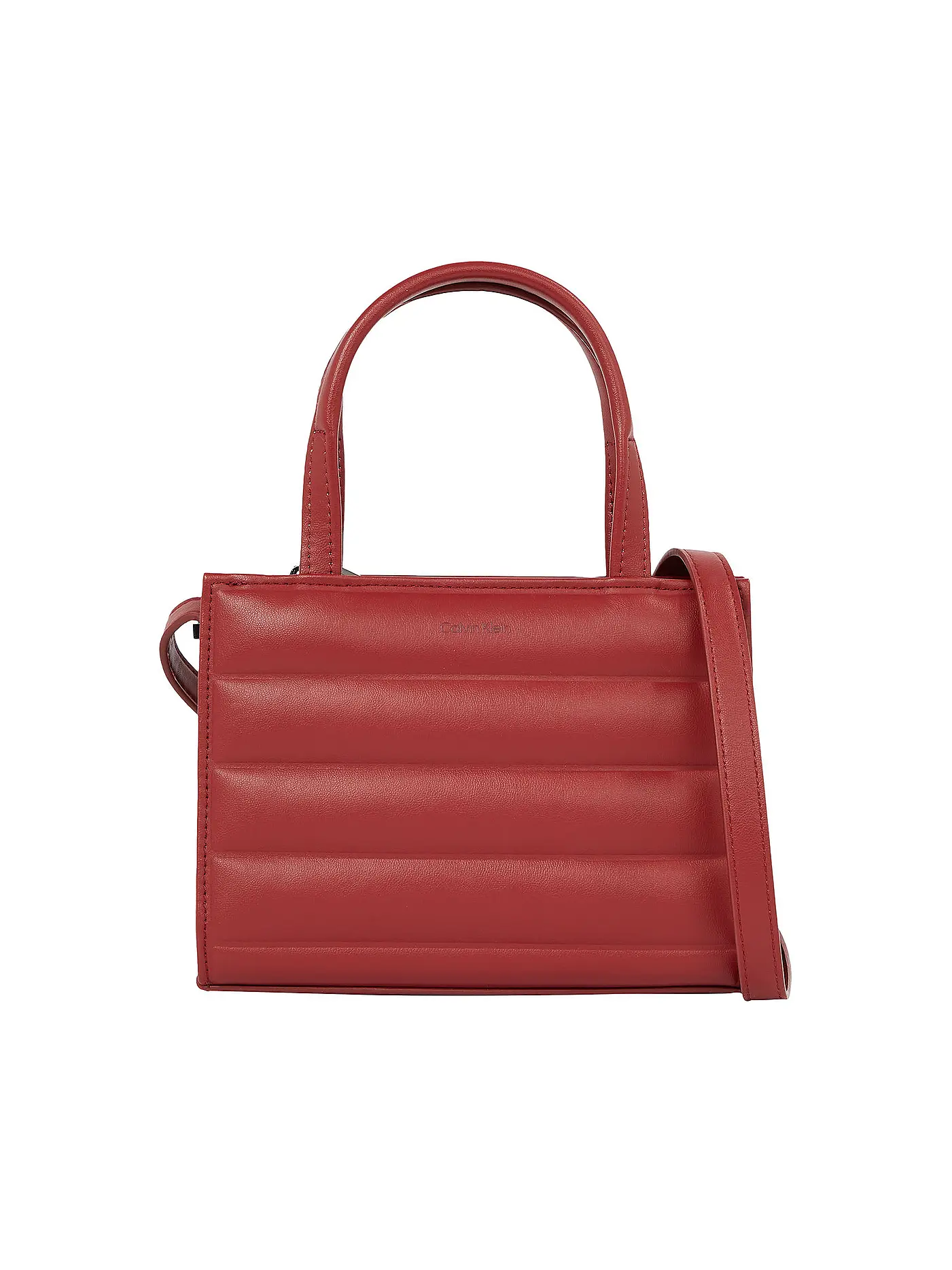 CALVIN KLEIN | Tasche - Mini Tote Bag QUILT  | rot