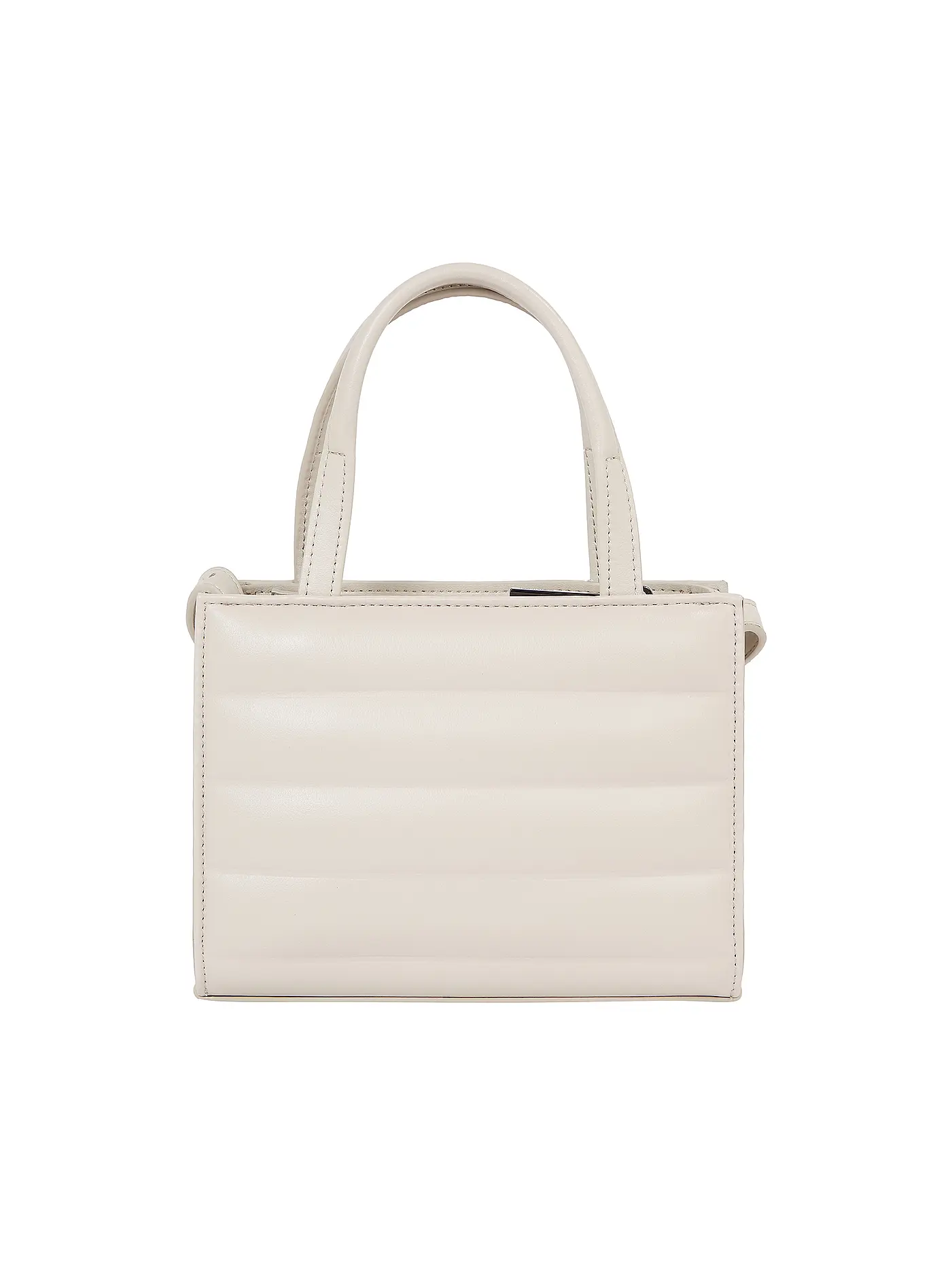 CALVIN KLEIN | Tasche - Mini Tote Bag QUILT  | creme