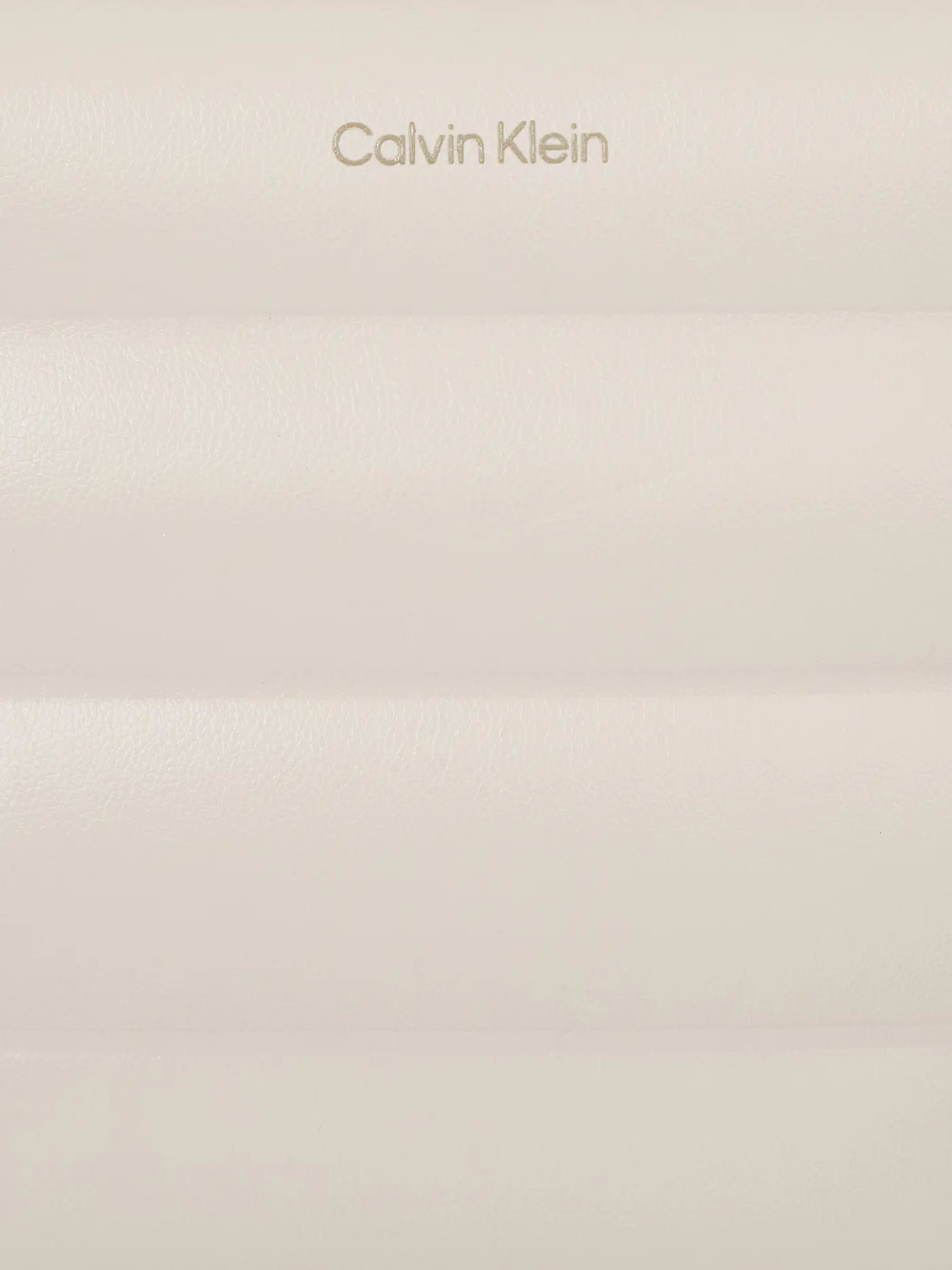 CALVIN KLEIN | Tasche - Mini Tote Bag QUILT  | creme