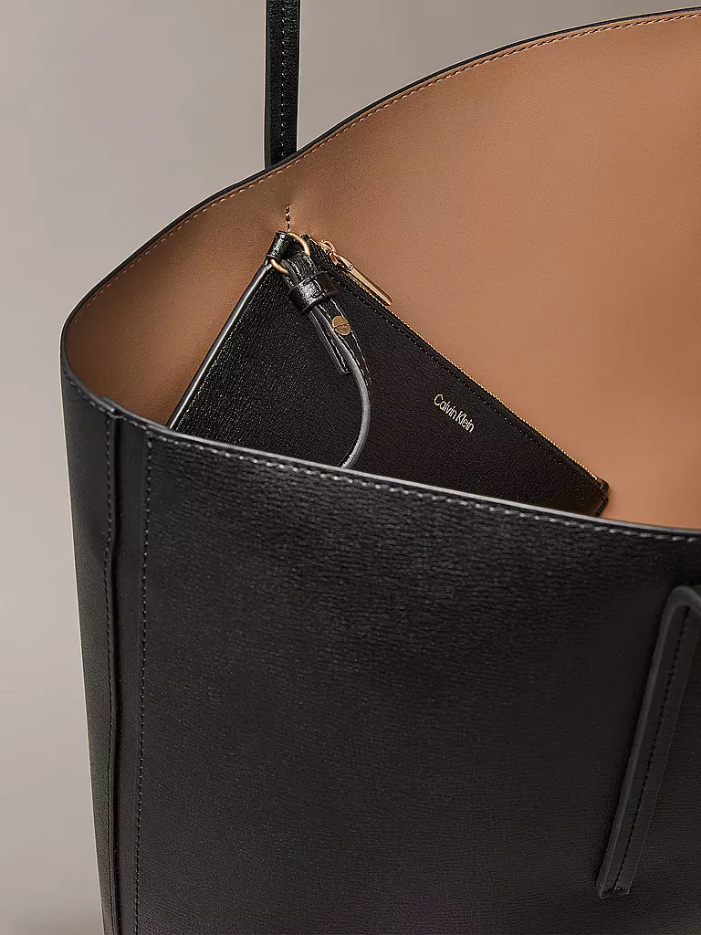 CALVIN KLEIN | Tasche - Tote Bag FOIL | schwarz