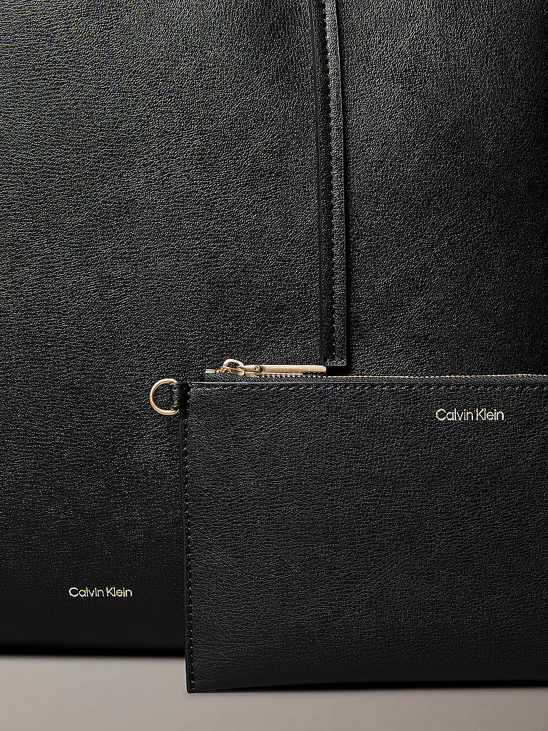 CALVIN KLEIN | Tasche - Tote Bag FOIL | schwarz