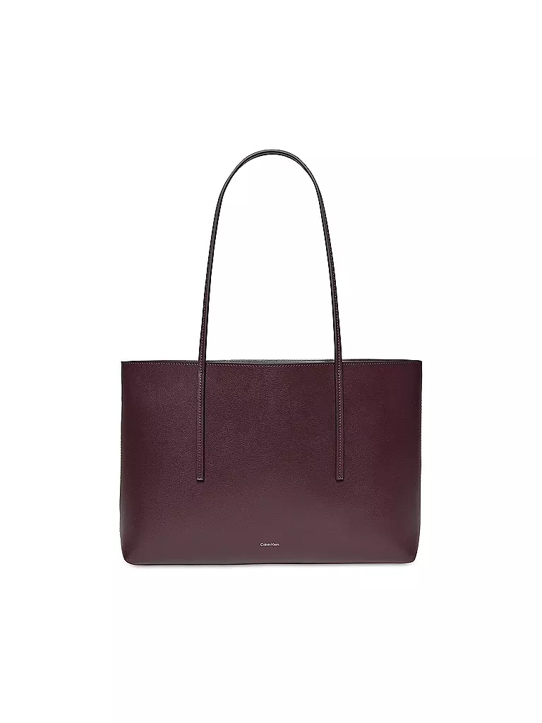 CALVIN KLEIN | Tasche - Tote Bag FOIL | dunkelrot