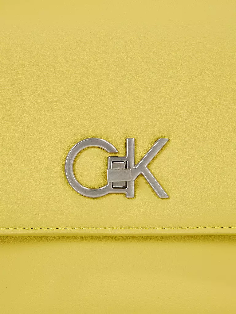 CALVIN KLEIN | Tasche - Umhängetasche RE-LOCK | gelb