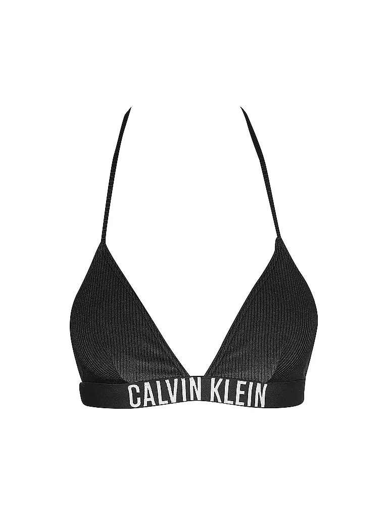 CALVIN KLEIN | Triangle Bikini Top | schwarz