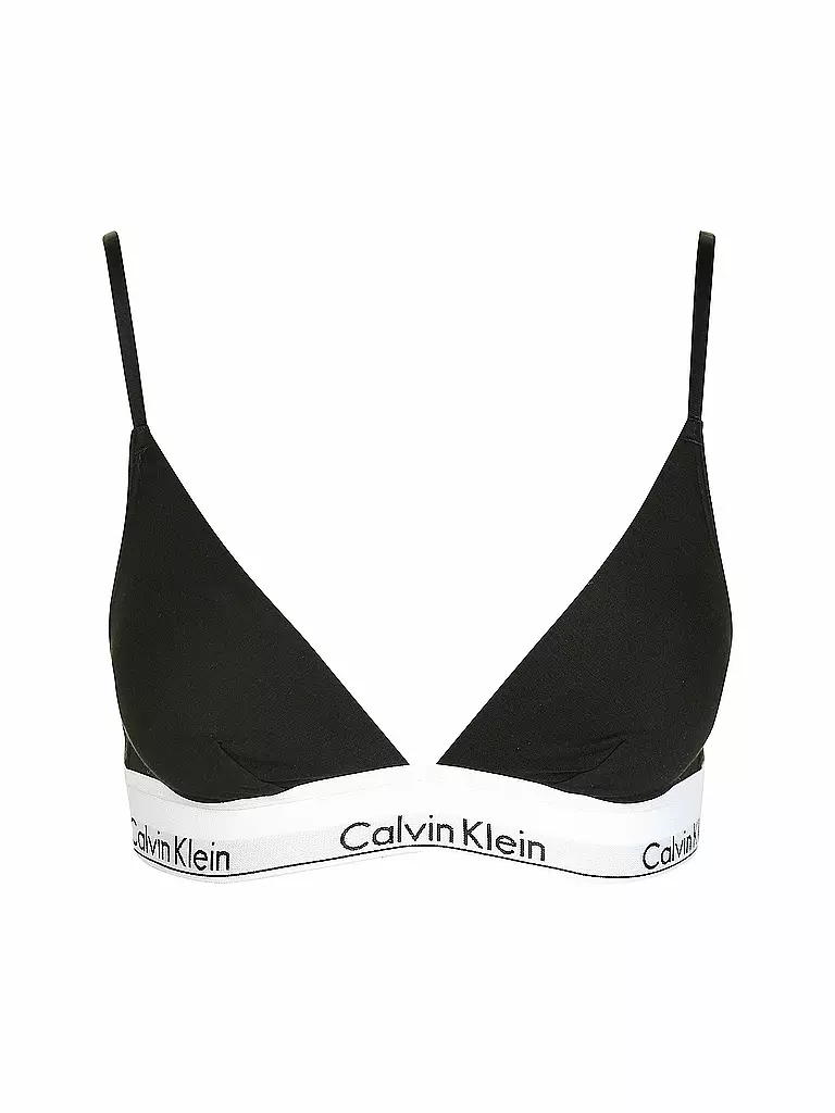 CALVIN KLEIN | Triangle Bralette "Modern Cotton" | schwarz