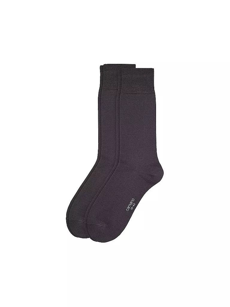 CAMANO |  Business Socken 2-er Pkg. anthracite | grau