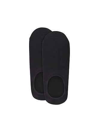 CAMANO | Füsslinge 2er Pkg COMFORT INVISIBLE black