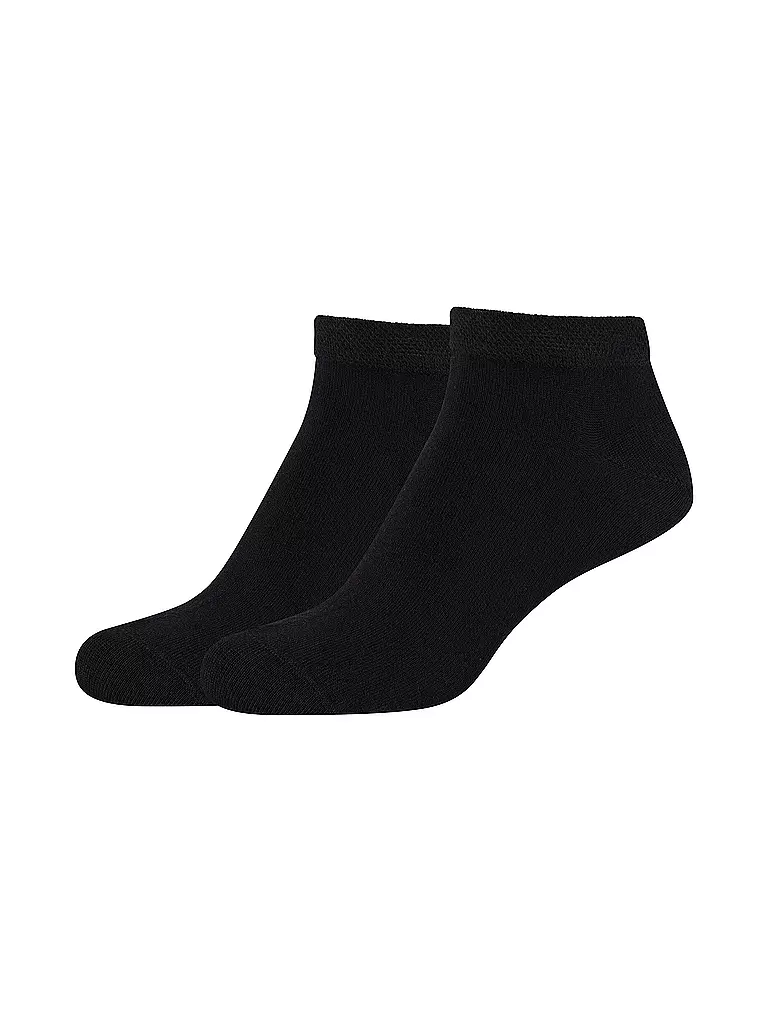 CAMANO Sneaker Socken 2er Pkg BAMBOO black schwarz