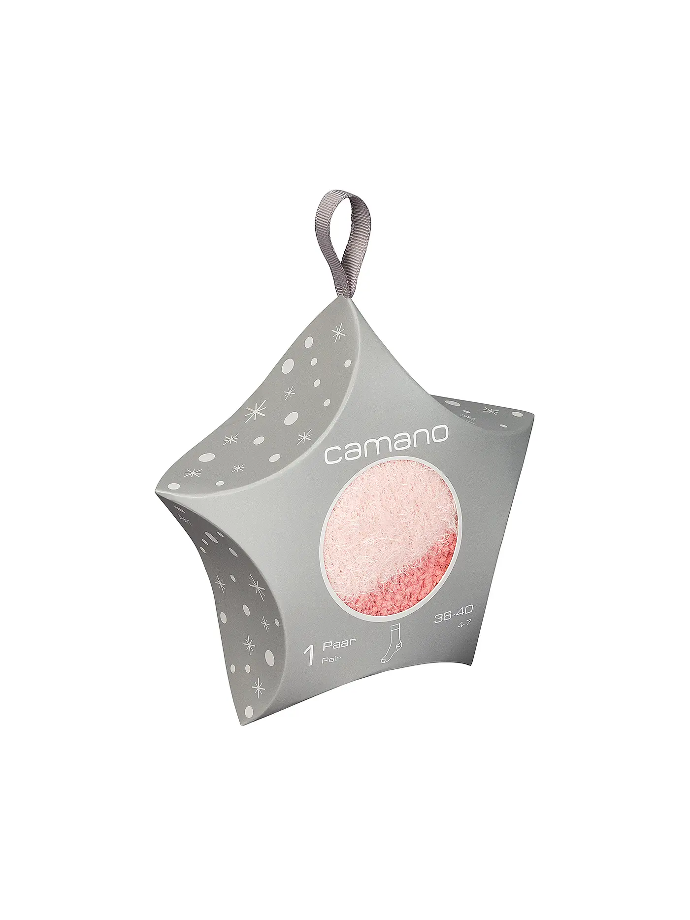 CAMANO | Geschenkebox Socken pink dogwood | rosa