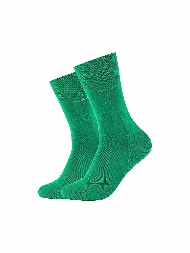 CAMANO | Herren Socken 2er Pkg CA-Soft Jelly Bean | grün