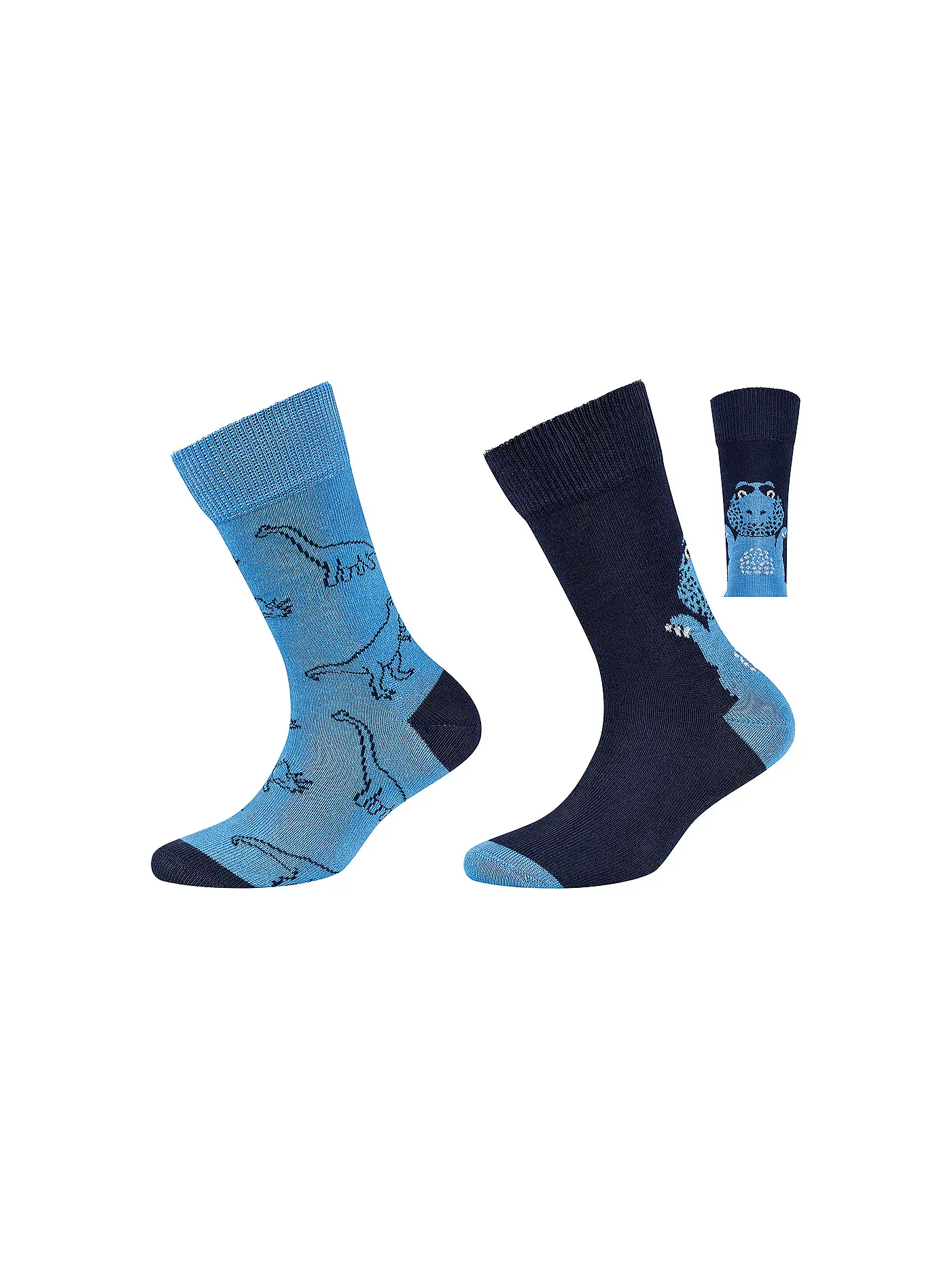 CAMANO | Jungen Socken 2er Pkg. leprechaun green | blau