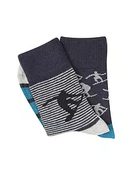 CAMANO | Jungen Socken 2er Pkg. blue | grau