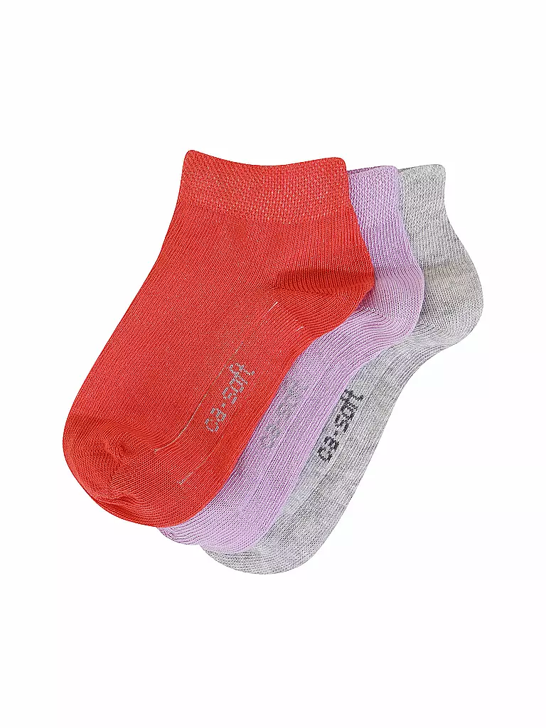 CAMANO | Kinder-Socken 3-er Pkg. lilac petal | lila