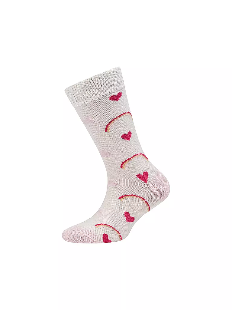 CAMANO | Mädchen Socken 4er Pkg fog melange | hellgrau