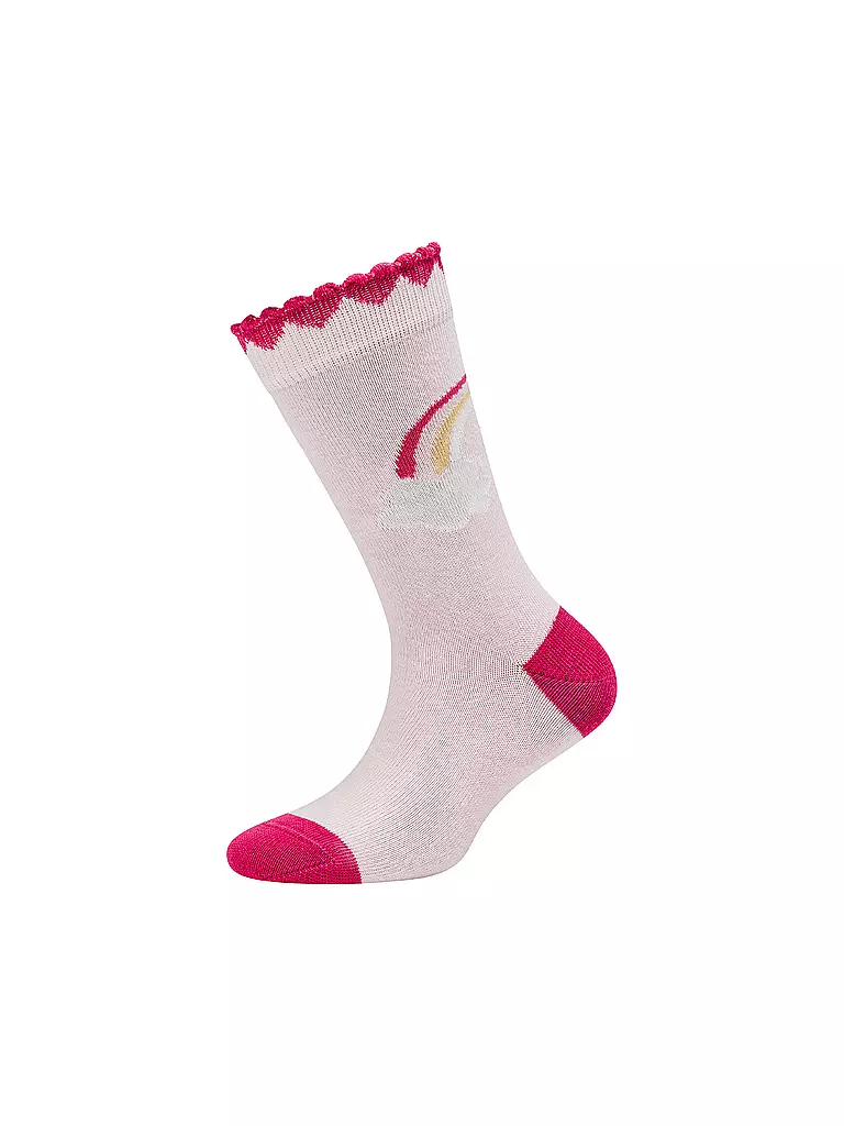 CAMANO | Mädchen Socken 4er Pkg fog melange | hellgrau