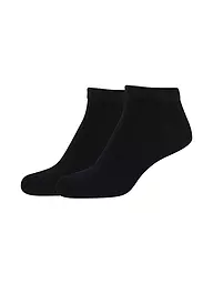 CAMANO | Sneaker Socken 2er Pkg BAMBOO white | schwarz