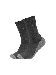 CAMANO | Socken 2er Pkg anthrazit | grau