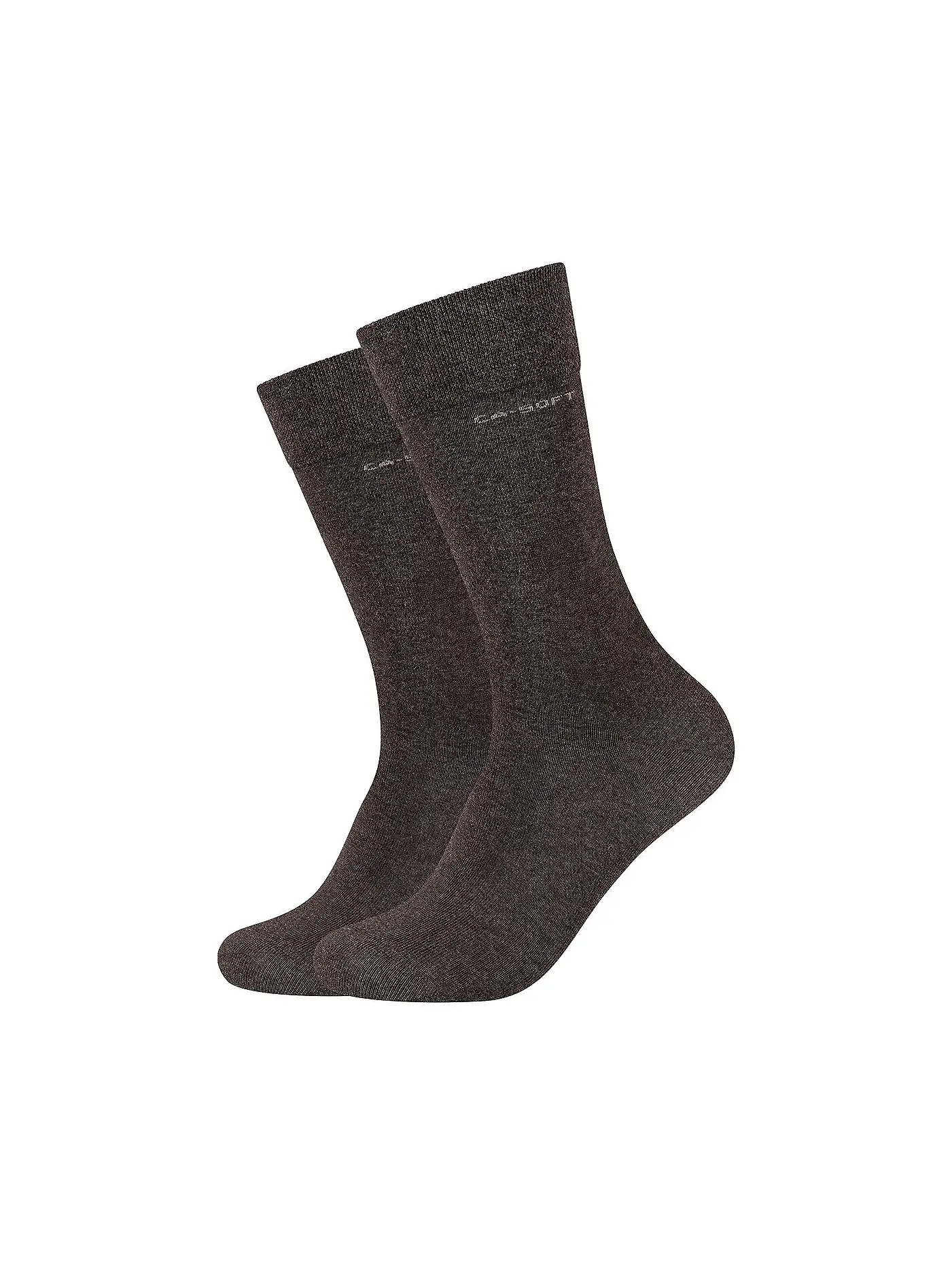 CAMANO | Socken 2er Pkg navy melange | braun