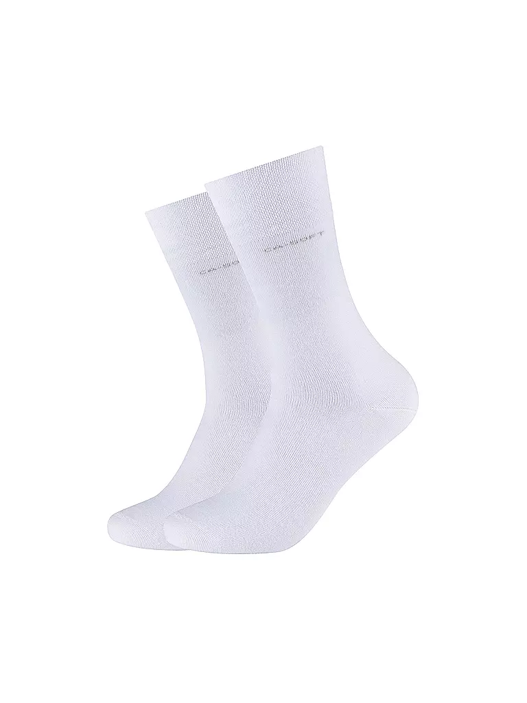 CAMANO | Socken 2er Pkg weiss | weiss