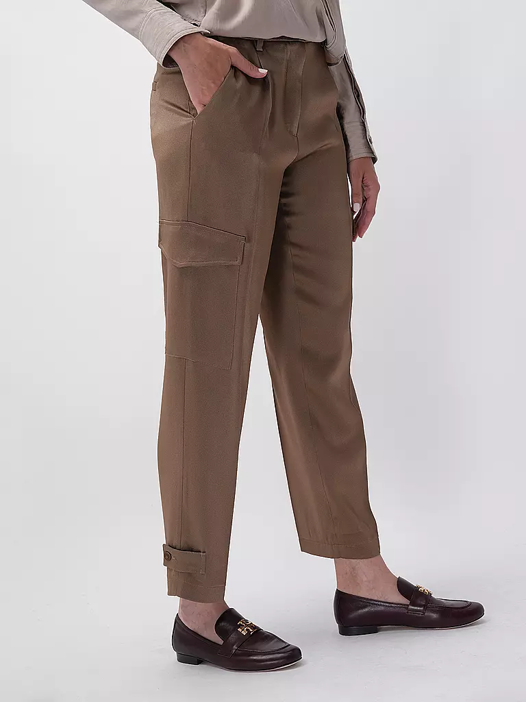 CAMBIO | Cargohose KOKO | hellbraun