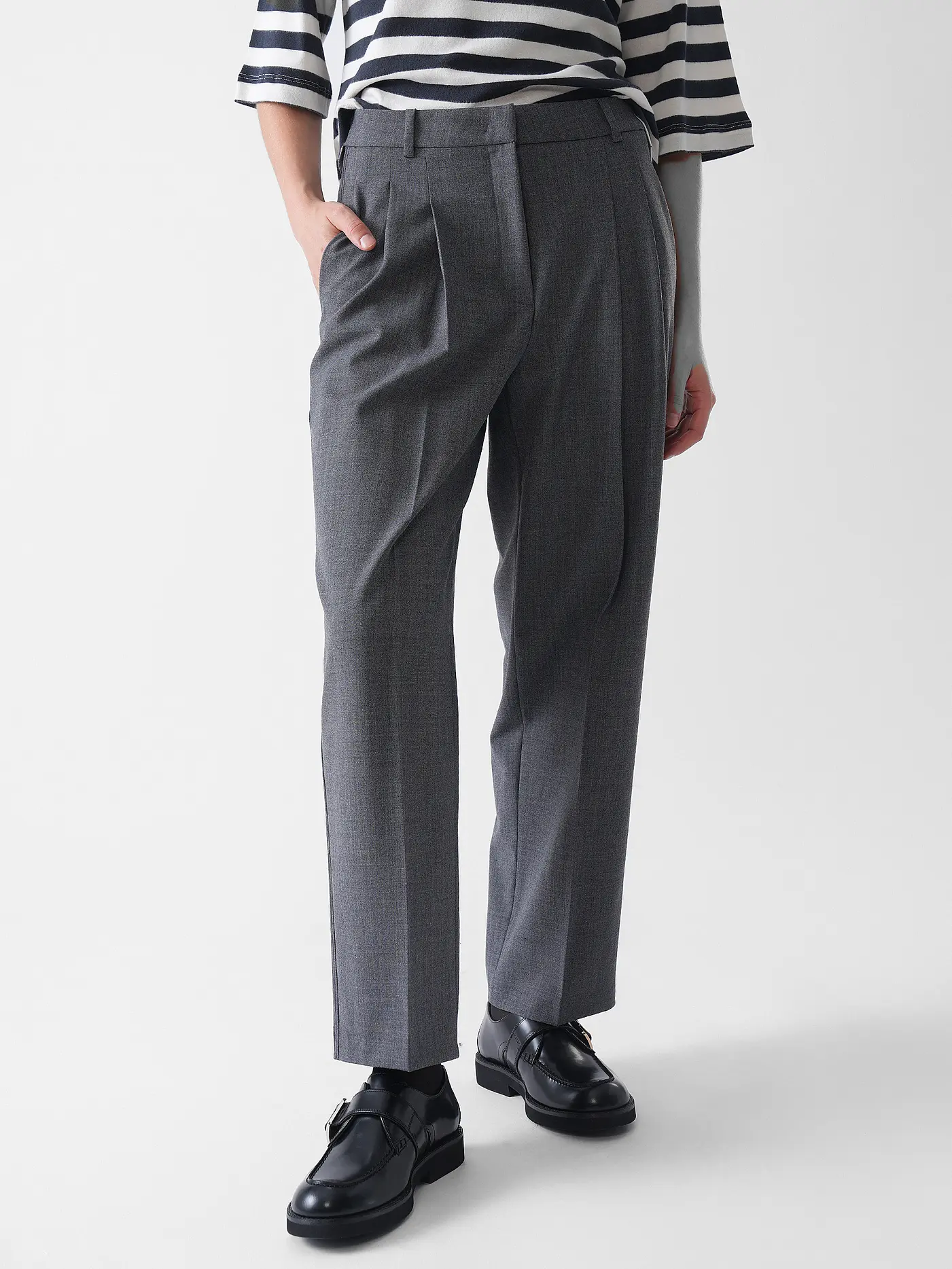 CAMBIO | Chino  EMILIE TRACK | grau