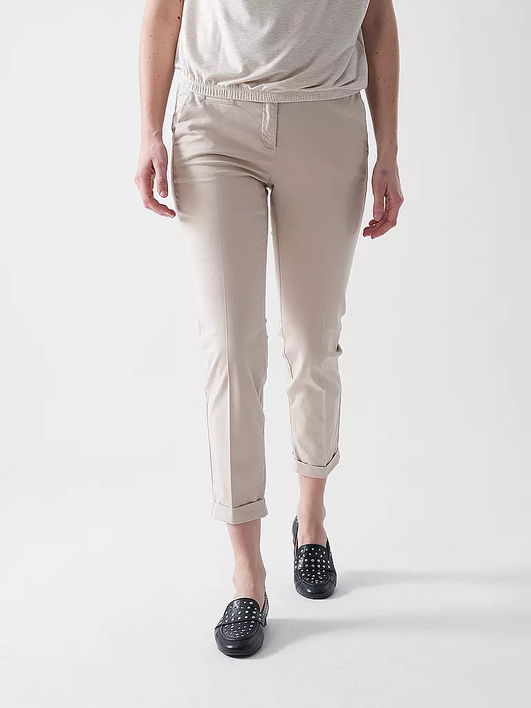 CAMBIO | Chino 7/8 STELLA | hellgrau