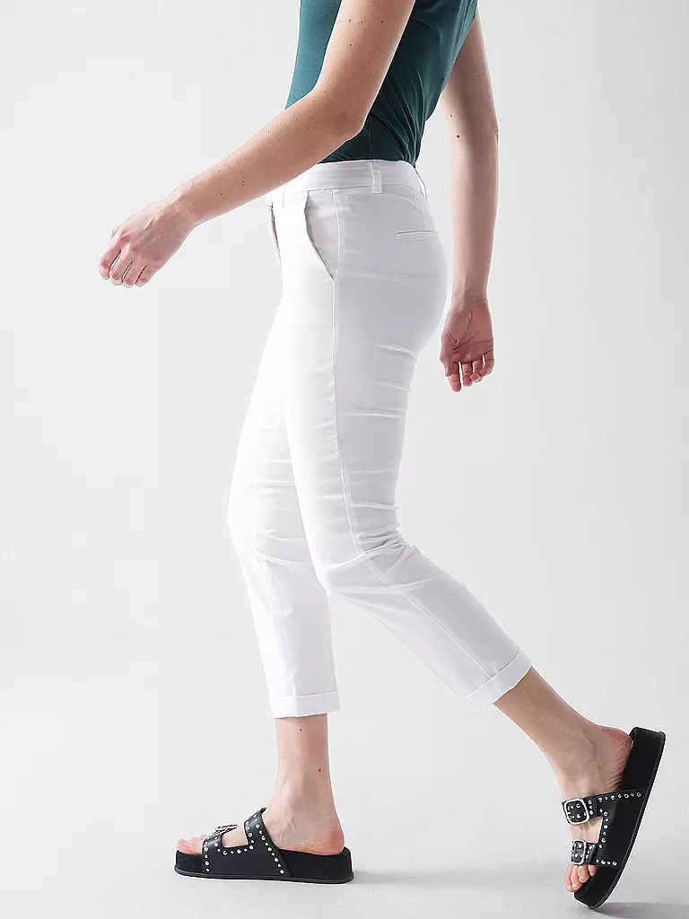 CAMBIO | Chino 7/8 STELLA | hellgrau