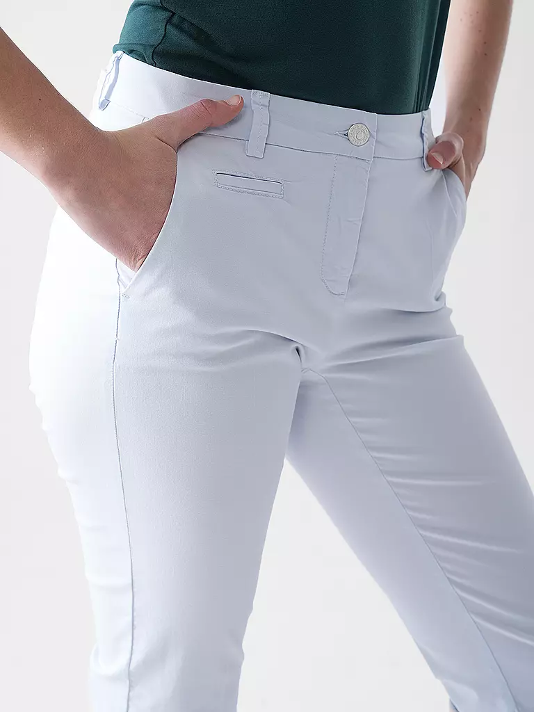 CAMBIO | Chino 7/8 STELLA | hellgrau