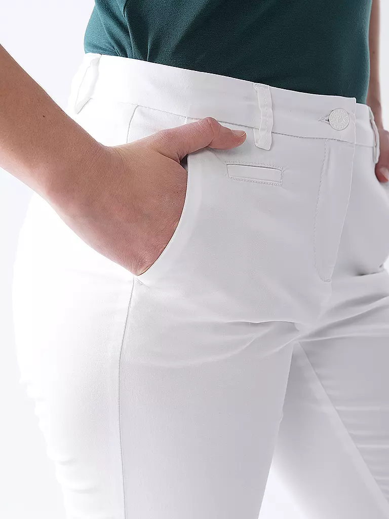 CAMBIO | Chino 7/8 STELLA | hellgrau