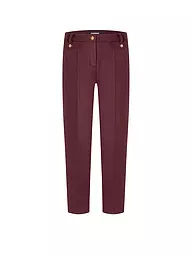 CAMBIO | Chino KRYSTAL FLAP | dunkelrot