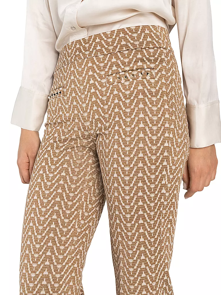 CAMBIO | Hose Flared Fit FAITH | gold