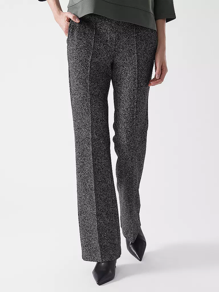 CAMBIO | Hose Flared Fit FRANCOISE | schwarz