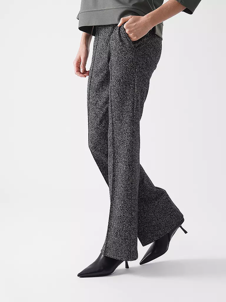 CAMBIO | Hose Flared Fit FRANCOISE | schwarz
