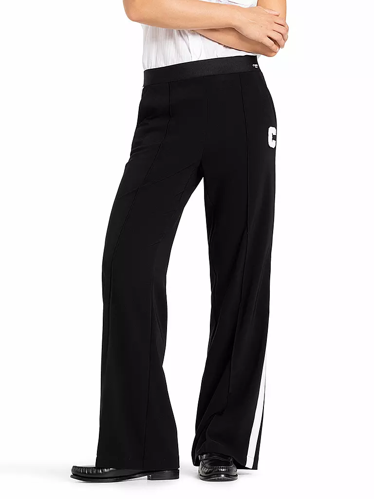 CAMBIO | Hose Jogging Fit AVA GALON | schwarz